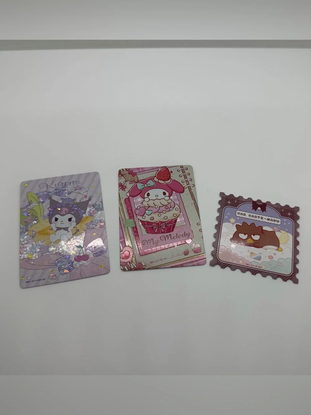 Sanrio My Melody & Friends Card Trio - Pink, Purple, Mauve